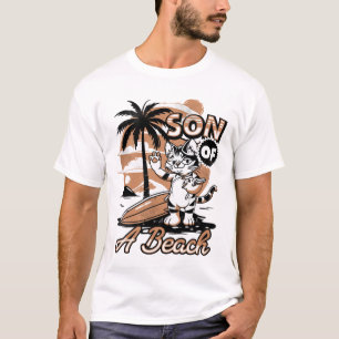 T-shirt Fils d'une plage