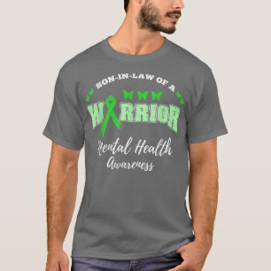 T-shirt Fils En Droit D'Un Guerrier Sensibilisation À La S