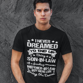 T-shirt Fils en droit Fière de la merveilleuse mère en dro