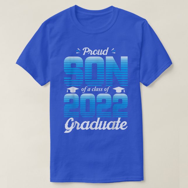 T-shirt Fils Fier D'Une Classe De 2022 Graduate School Sen (Design devant)