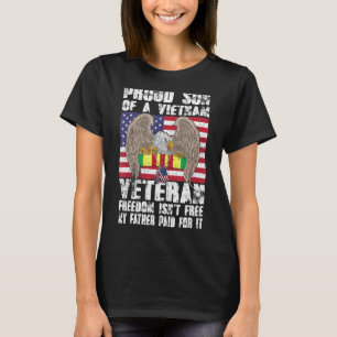 T-shirt Fils Fiers D'Une Liberté Vétéran Viêt Nam : Libert