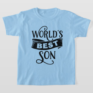 T-shirt Fils le meilleur du monde Cool