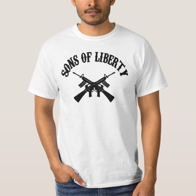T-SHIRT "FILS LIBERTÉ AMÉRIQUE DE LIBERTÉ" SE LEVANT 2010 (Devant)