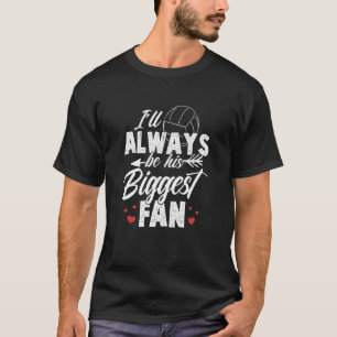 T-shirt Fils Volleyball Je serai toujours son plus grand v