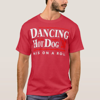 T-shirt Filtre de mème Hot Dog 2020 Dancing Hot Dog