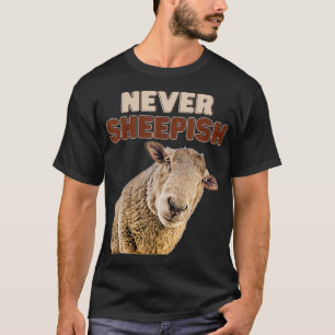 T-shirt Filtre de sous-peinture de mouton Fu