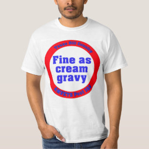 T-shirt Fin comme crème