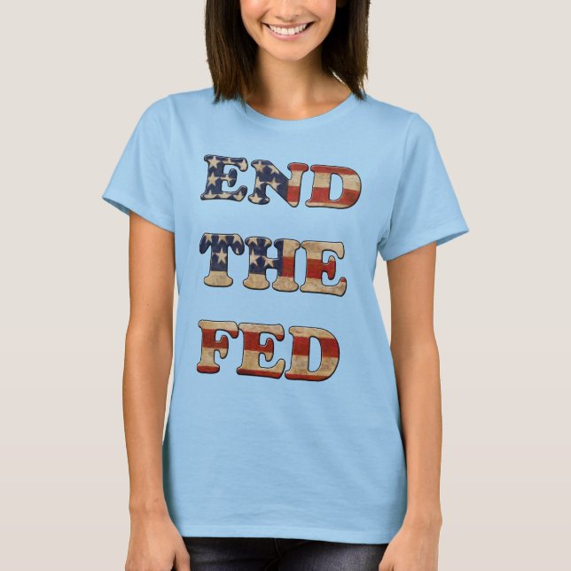 T-shirt Fin de la Fed - Stars and Stripes 2 (Devant)