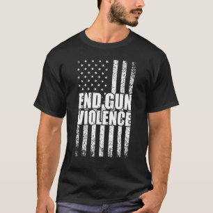 T-shirt Fin de la violence sur les armes
