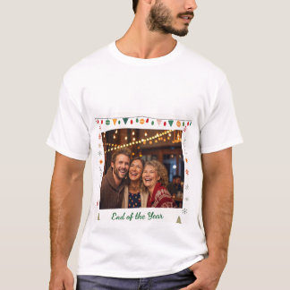 T-shirt Fin de l'année Fête" T-shirt