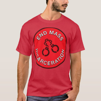 T-shirt Fin de l'incarcération en masse ACAB