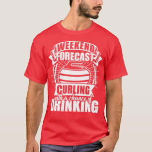 T-shirt Fin de semaine du curling