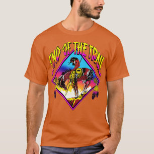 T-shirt Fin Du Sentier Rétro Amérindien