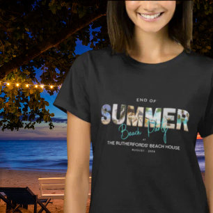 T-shirt Fin du Summer Beach Party