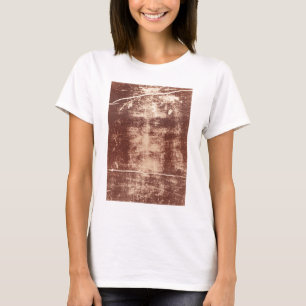 T-shirt Fin du visage de Jésus sur le linceul de Turin