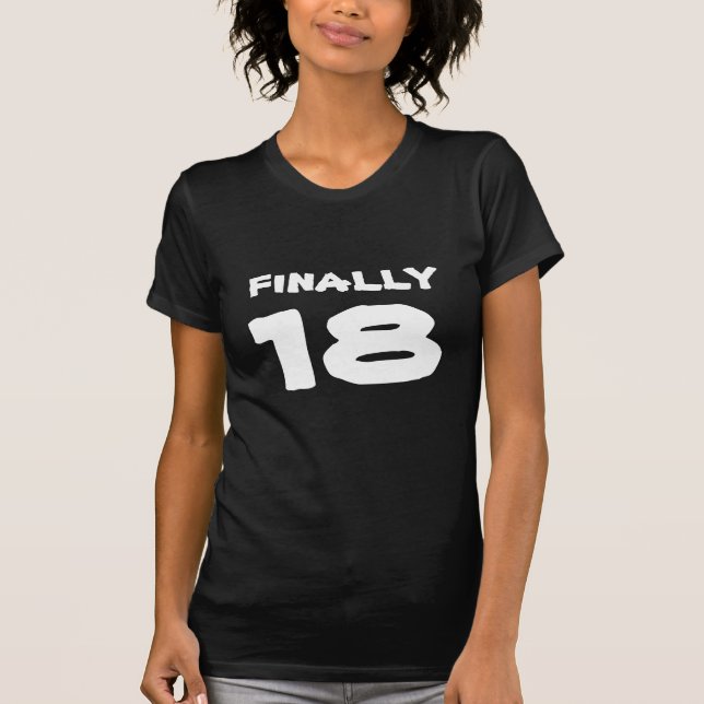 T-shirt Finalement 18 Chemise (Devant)