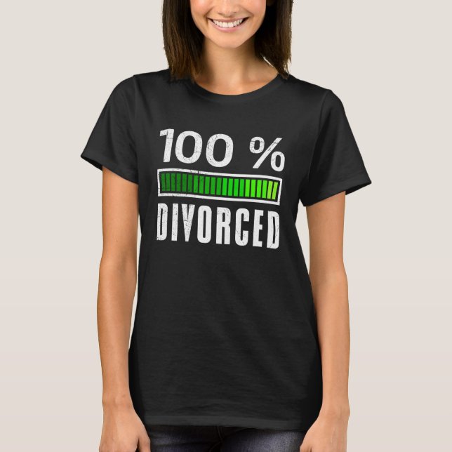 T-shirt Finally Divorced Party Divorcee Ex Husband Men (Devant)