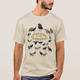T-shirt Finches des Caraïbes