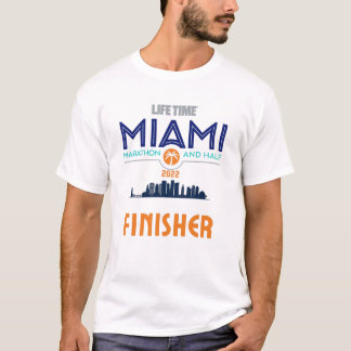 T-shirt Finisseur Miami Marathon Life Time 2022