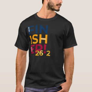 T-shirt Finisseur NYC 26.2   Marathon Runner
