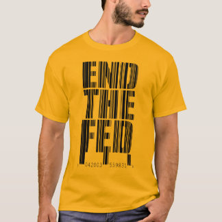 T-shirt Finissez la chemise de conception de code barres
