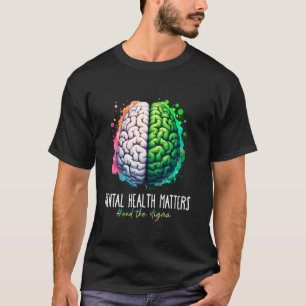 T-shirt Finissons-en avec le Stigma Mental Health Awarenes