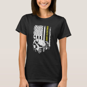 T-shirt Finition Béton Homme Pour Travailleur Ciment Const