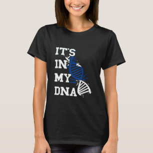 T-shirt Finlande C'est dans mon ADN Molecule Finlandais Ra