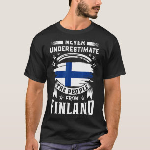 T-shirt Finlande Femme Hommes Sisu Lapland Enfants