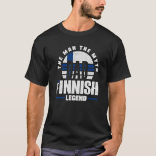 T-shirt Finlande Finlande Finlande Père du drapeau