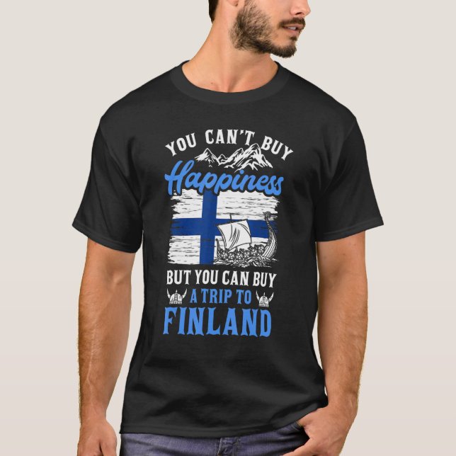 T-shirt Finlande Scandinavie Finn Finlande Susi Suomi Lapp (Devant)
