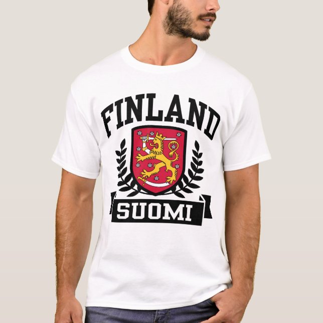 T-shirt Finlande Suomi (Devant)
