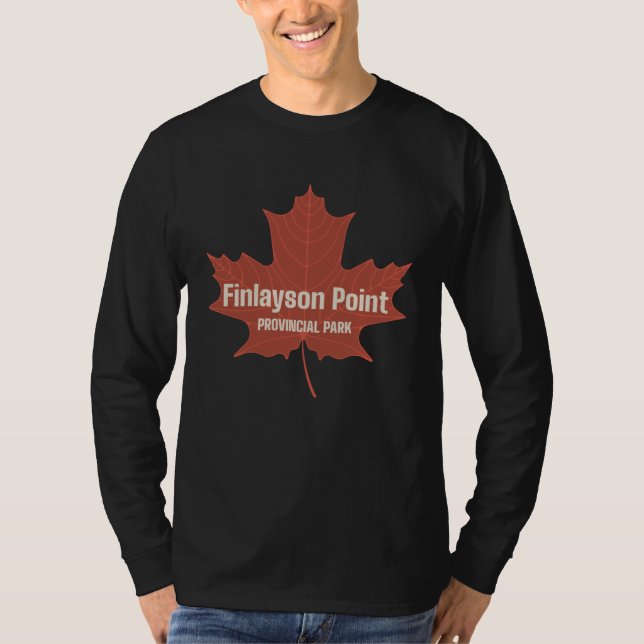 T-shirt Finlayson Point Provincial Park Ontario Canada Lea (Devant)