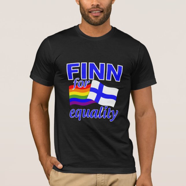 T-shirt Finn 4 Equality (Devant)