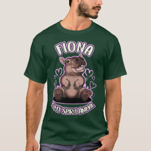 T-shirt Fiona L'Esprit Hippo Animal TeamFiona Baby Hippo