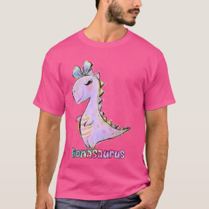 T-shirt Fiona Nom Chemise Fille Dinosaur Anniversaire Fion