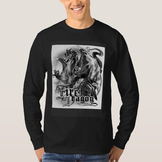 T-shirt Fire Dragon (Devant)