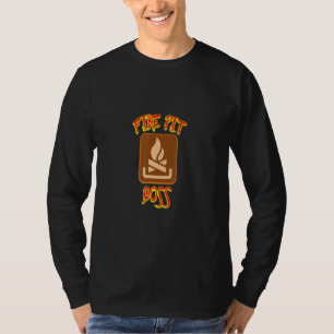 T-shirt Fire Pit Boss Un Mème Parfait Et Un Grand Pit Boss