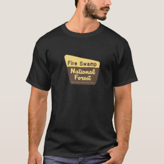 T-shirt Fire Swamp National Forest [fictional]