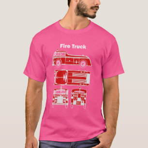 T-shirt Fire Truck Shirt's pompier cadeau