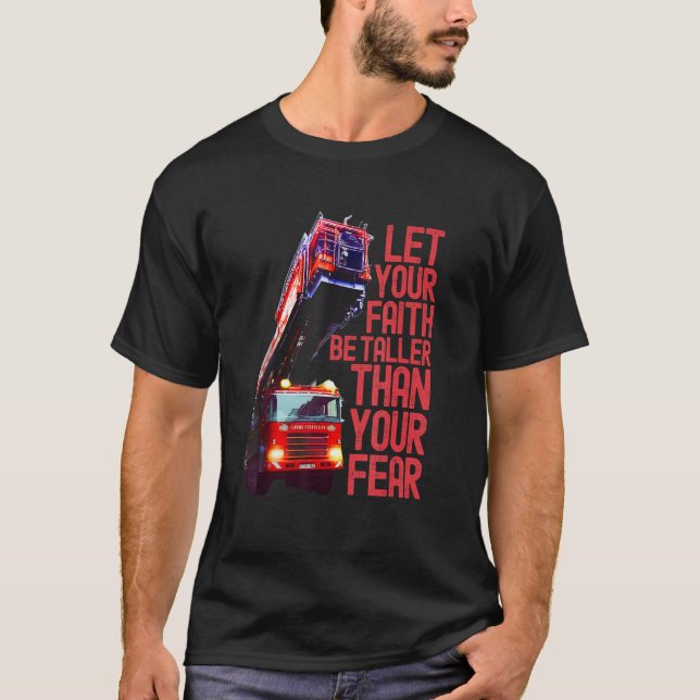 T-shirt Firefighter Fire Engine Truck Fire Academy Graduat (Devant)