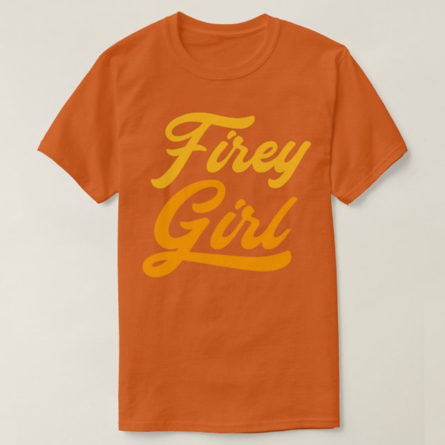T-shirt Firey Girl (Design devant)