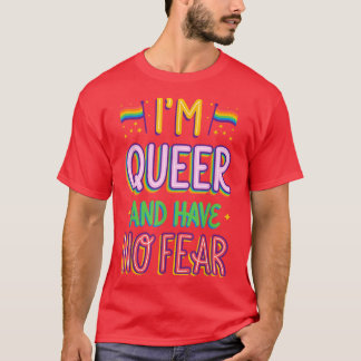 T-shirt First Day Of LGBT Pride Month Queen Rainbow LGBT E