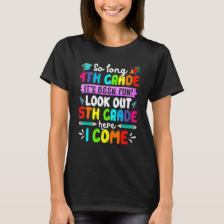 T-shirt First Day Of School Look Out 5th Grade Goodbye Fou