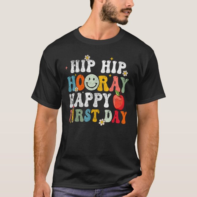 T-shirt First Day Of School Teacher Child Back To School G (Devant)