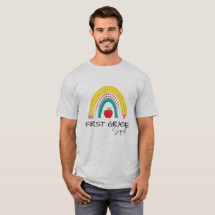 T-shirt First GRADE Squad Arc en arc-en-ciel élèves élèves