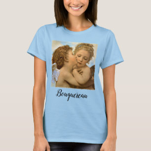 T-shirt First Kiss (détail d'ange) par Bouguereau