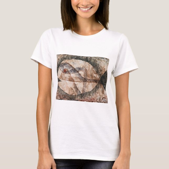 T-shirt Fisch (1931) by Paul Klee. Original from The Minne (Devant)
