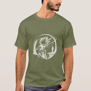 T-shirt Fish Whisperer Sports Extérieurs Pêche