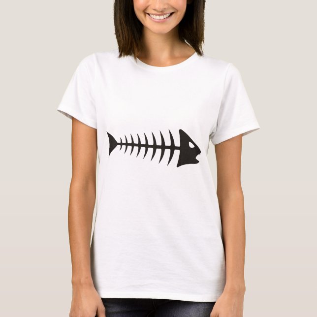 T-shirt Fishbone - arête de poisson (Devant)